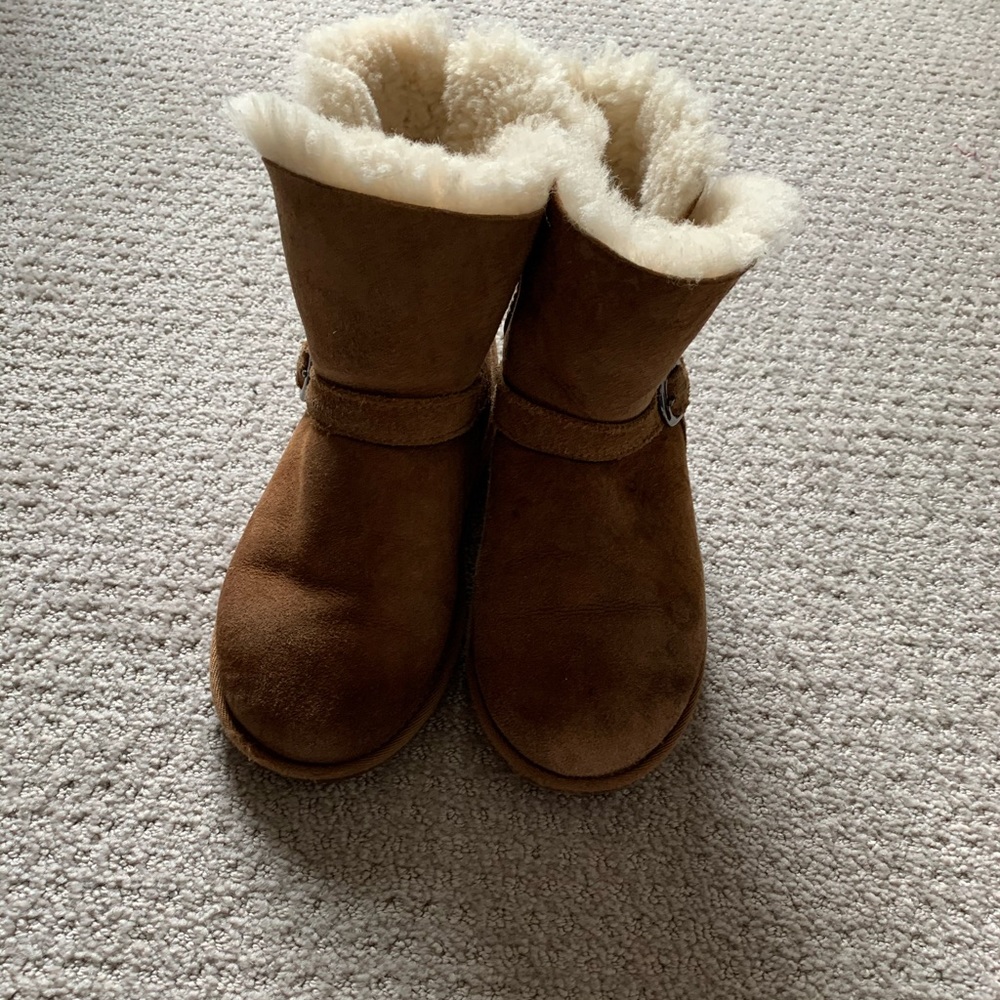 Girl’s Faux Shearling Boots
